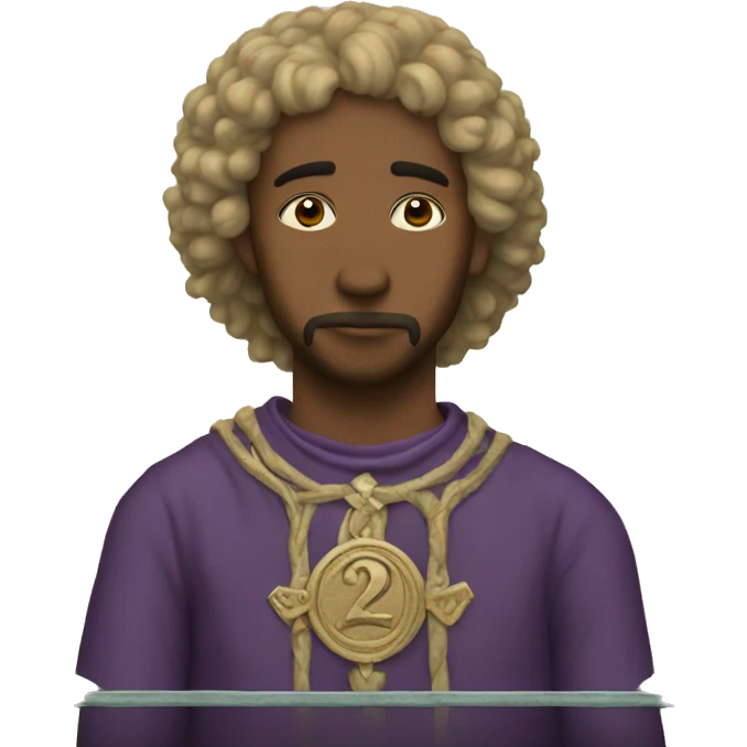 Single one Tarot card  emoji