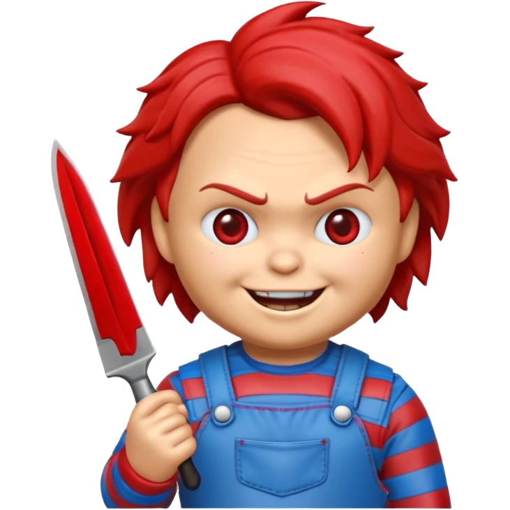 Un emojin de chuky emoji