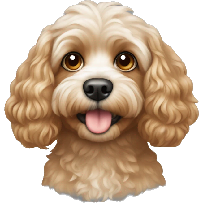 Cavapoo emoji