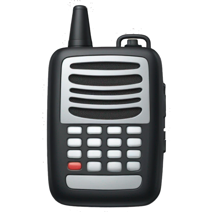 old school walkie talkie emoji