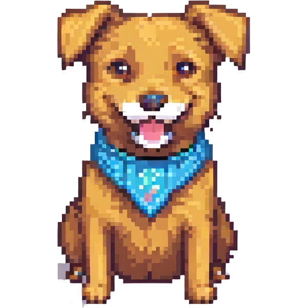 smiling dog emoji