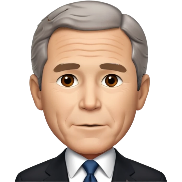 George W. Bush president emoji
