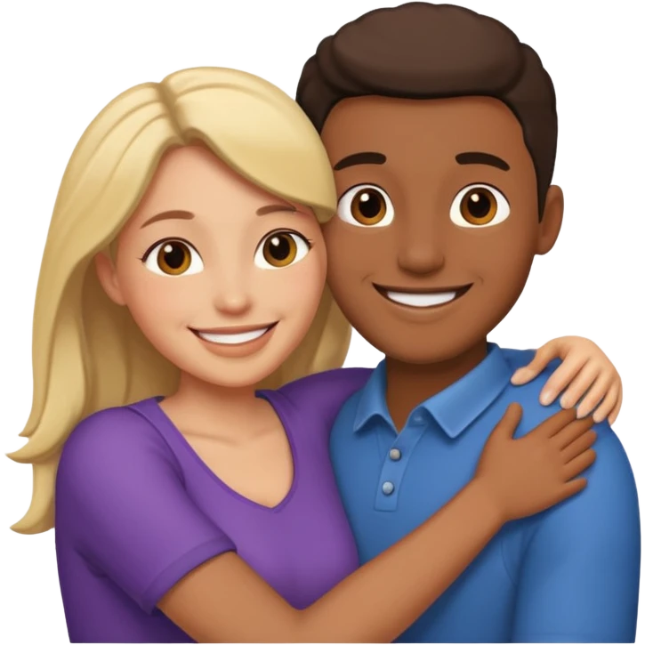 couples hug emoji