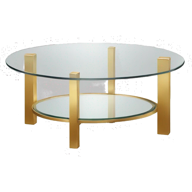 Golden-band-glass-coffee-table emoji