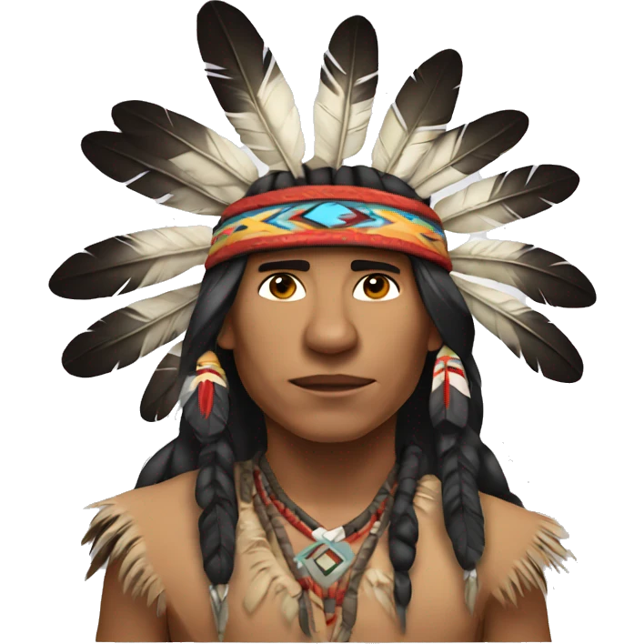 Native American Indian emoji