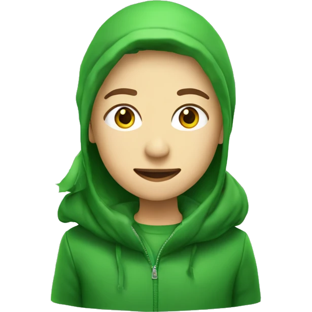 Cœur vert sapin emoji
