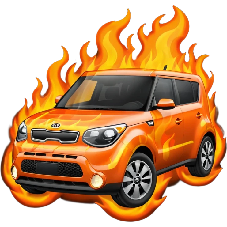 kia soul on fire emoji