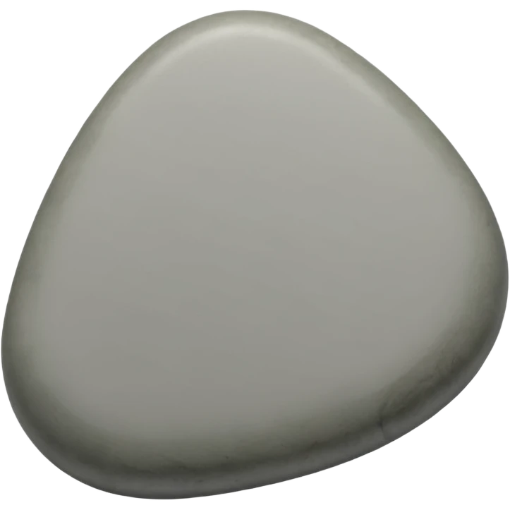 Smooth River Stone emoji