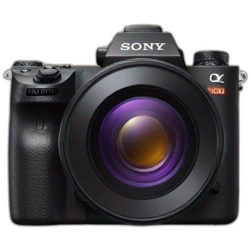 sony camera with big lens emoji