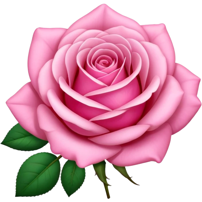pink rose emoji
