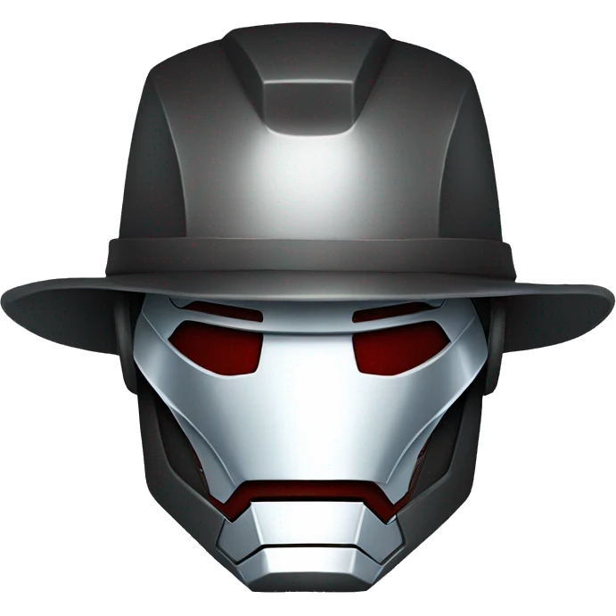 iron man with a hat emoji