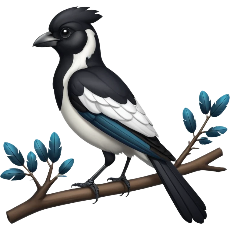 Magpie emoji