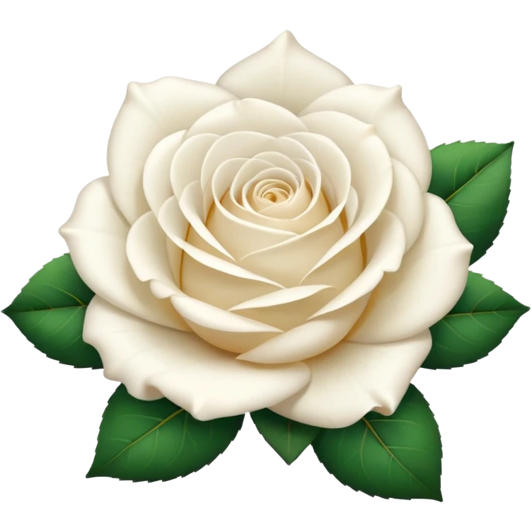 White rose emoji