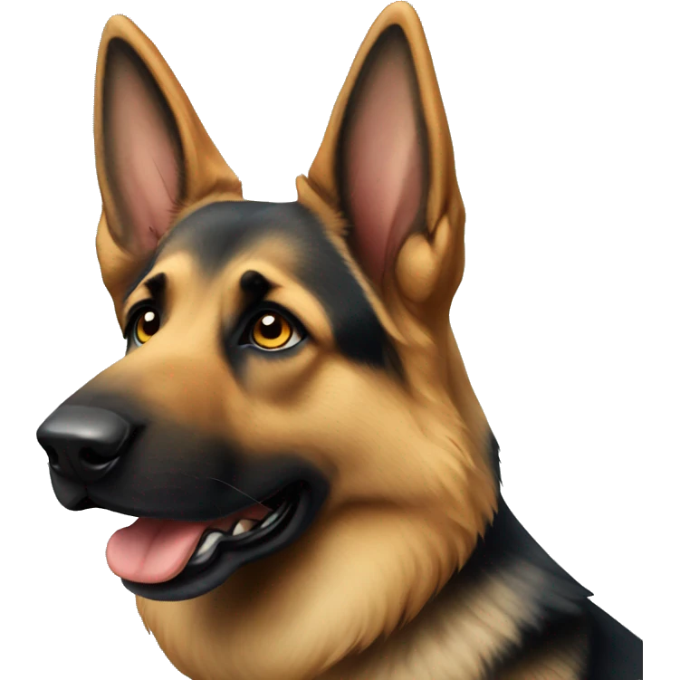 German shepherd emoji