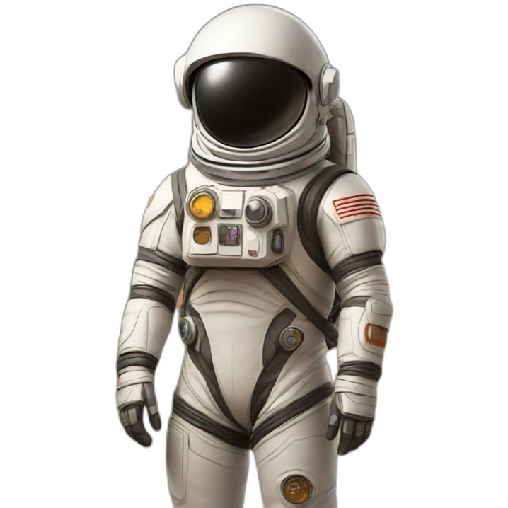 Space man in desert emoji