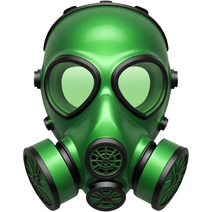 glitter green viper valorant gas mask emoji