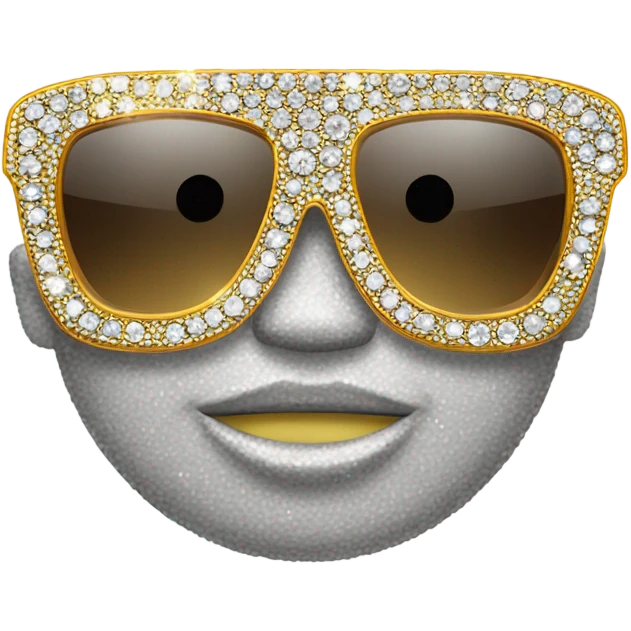 bling sunlass emoji