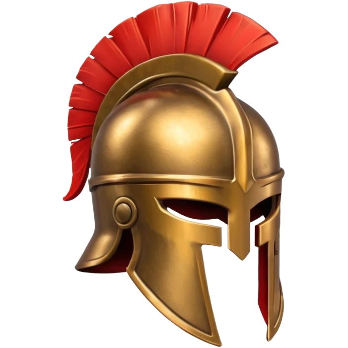 Casco espartano emoji emoji