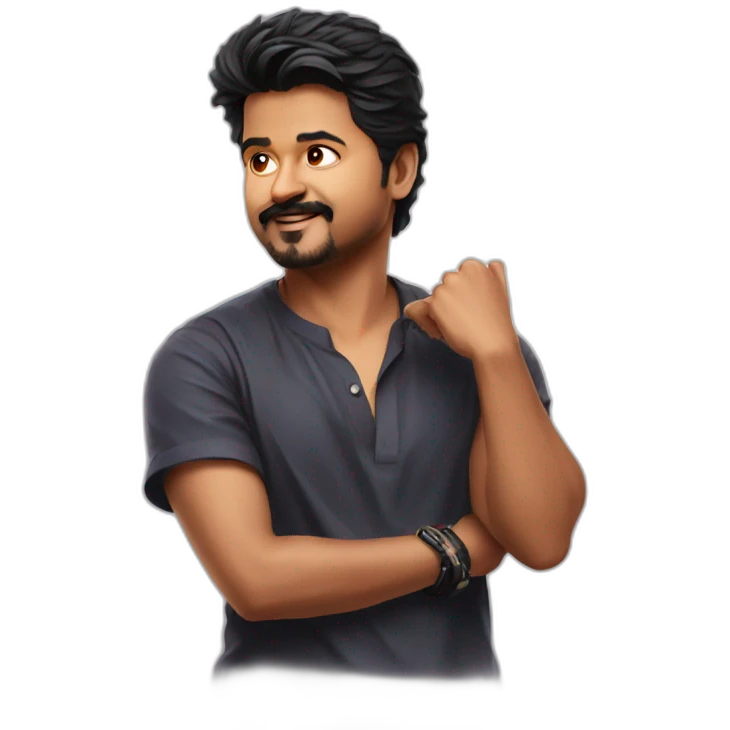 Thalapathy Vijay  emoji