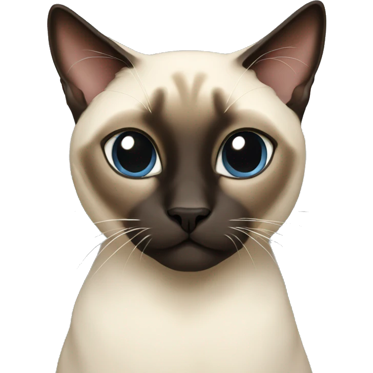 Siamese cat  emoji