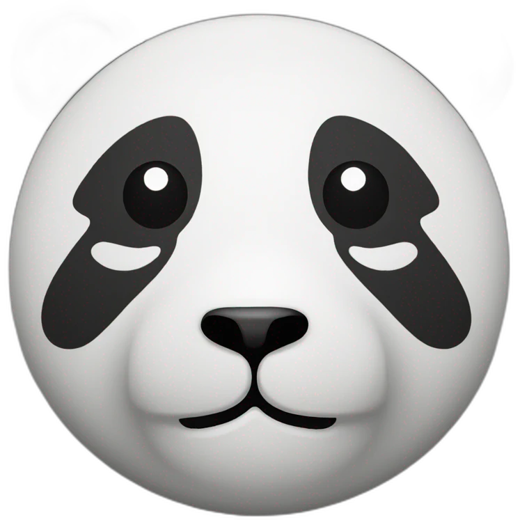 panda-reverse emoji