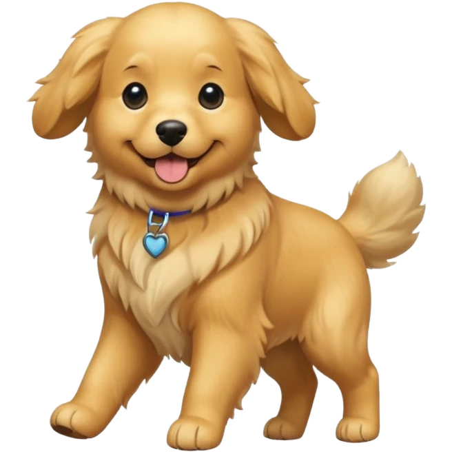 dog walking emoji