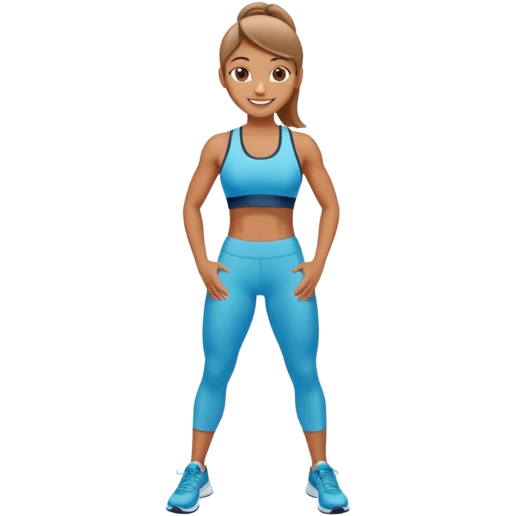 Girly workout emoji