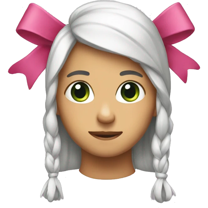 a bow  emoji