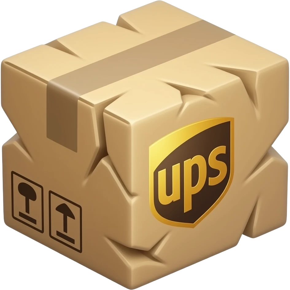 Damage a Ups pakket emoji