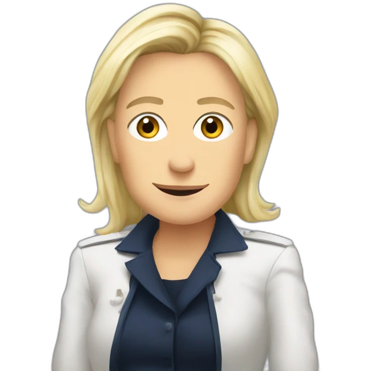 Marine lepen emoji