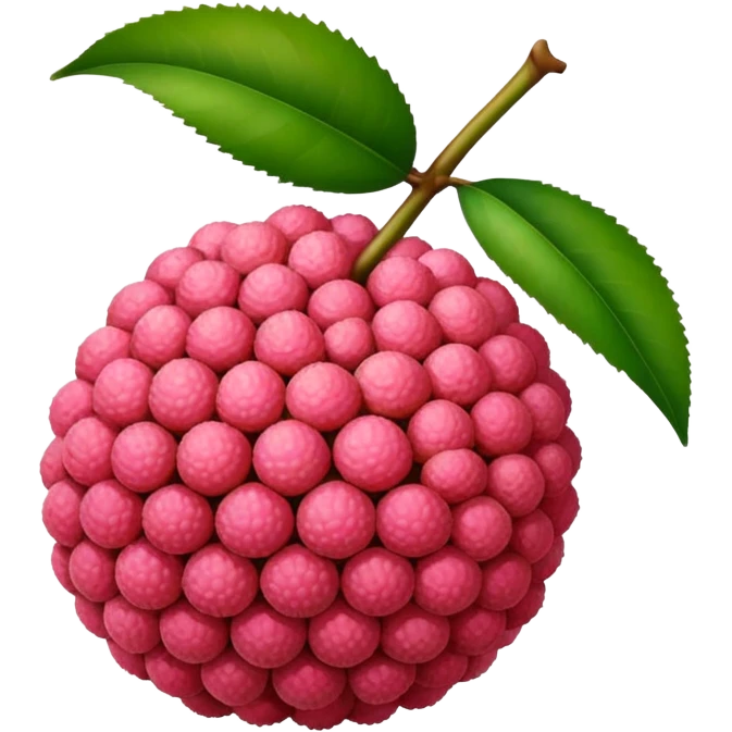 Un petit litchi emoji