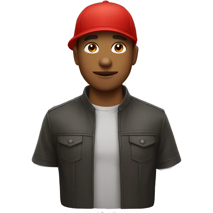 Persona con gorro rojo emoji