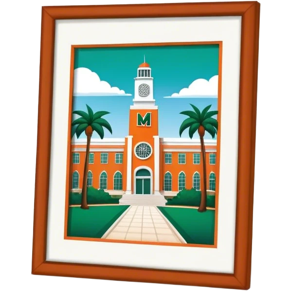 University of Miami emoji