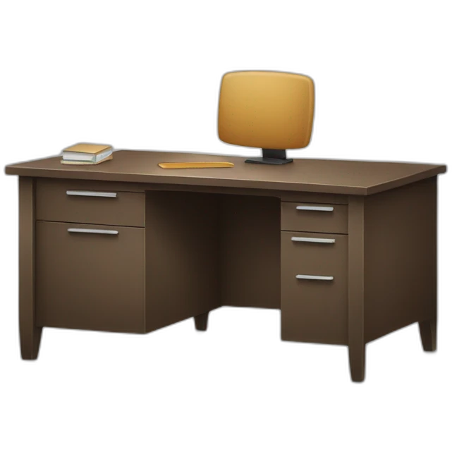 Office desk emoji