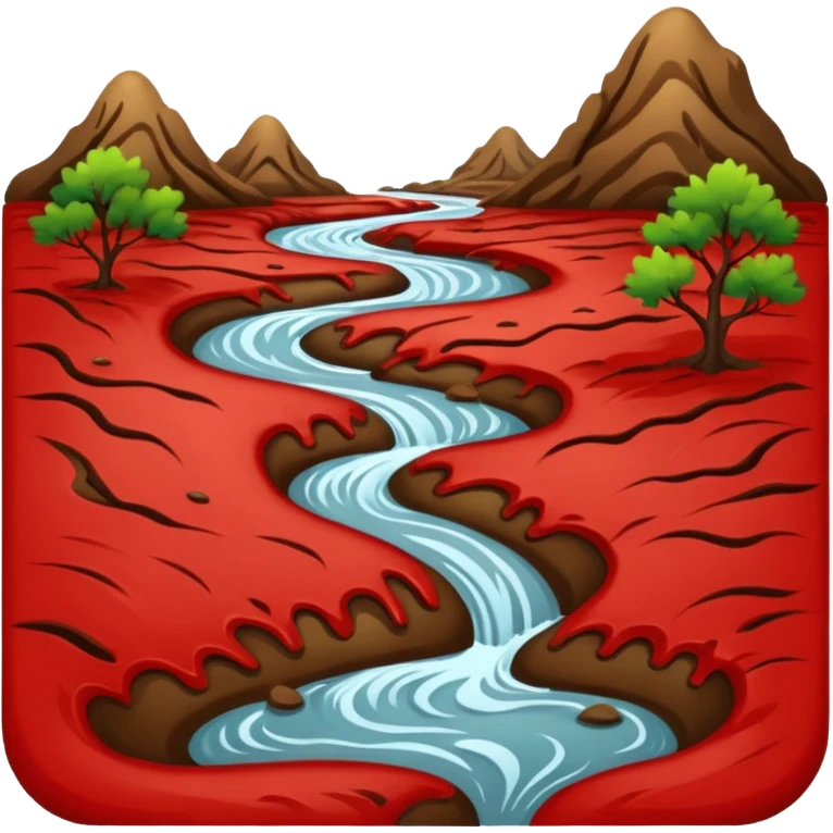 Red river emoji