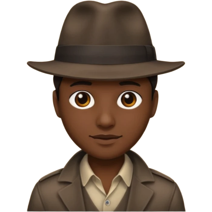 Tipping fedora emoji
