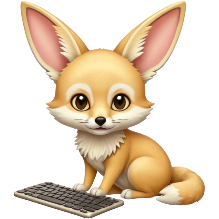 Fennec émojis clavier emoji