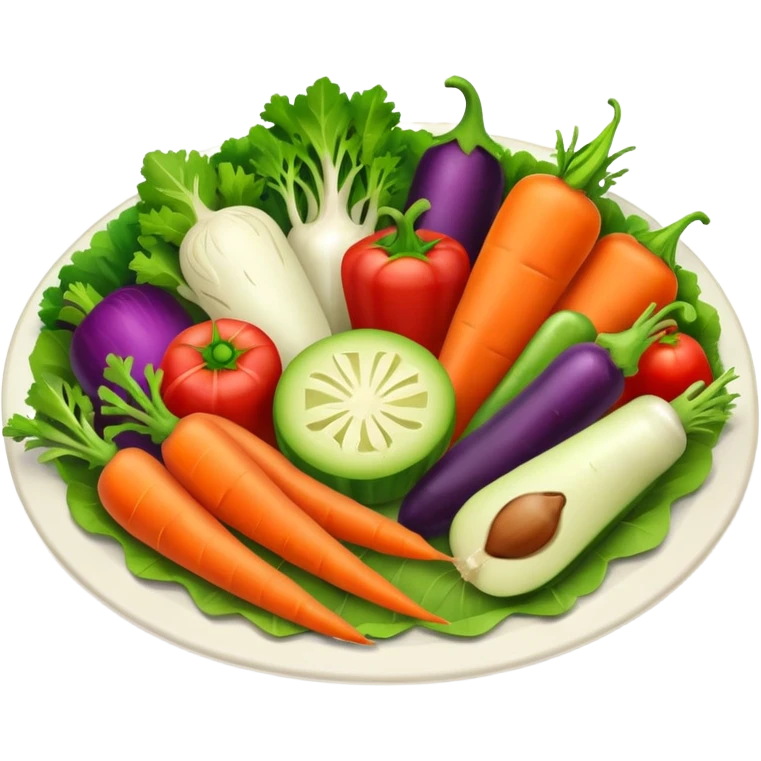 veggie plate emoji