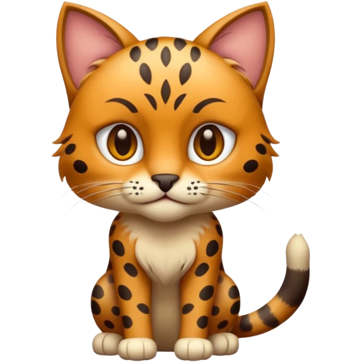 Wild cat emoji