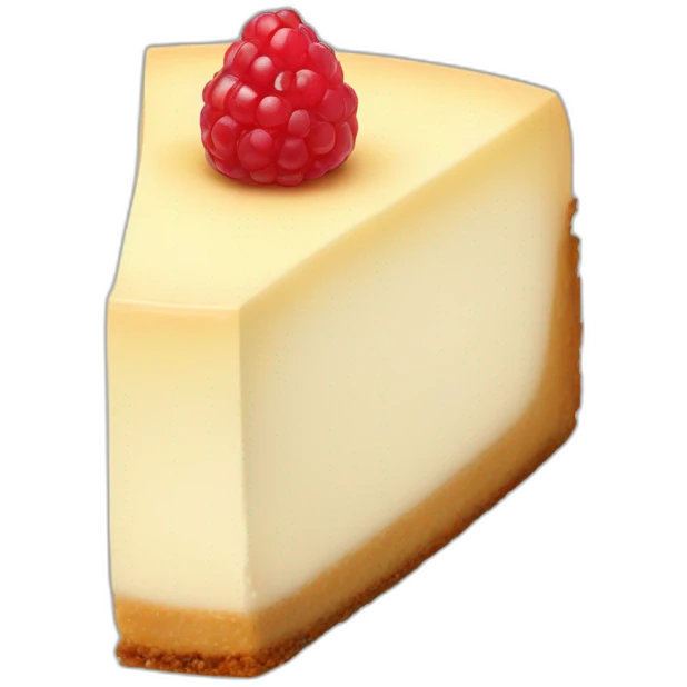 Cheesecake emoji