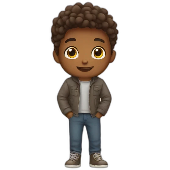 Boy fall in love emoji