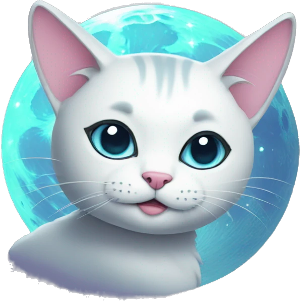 moon kitty emoji