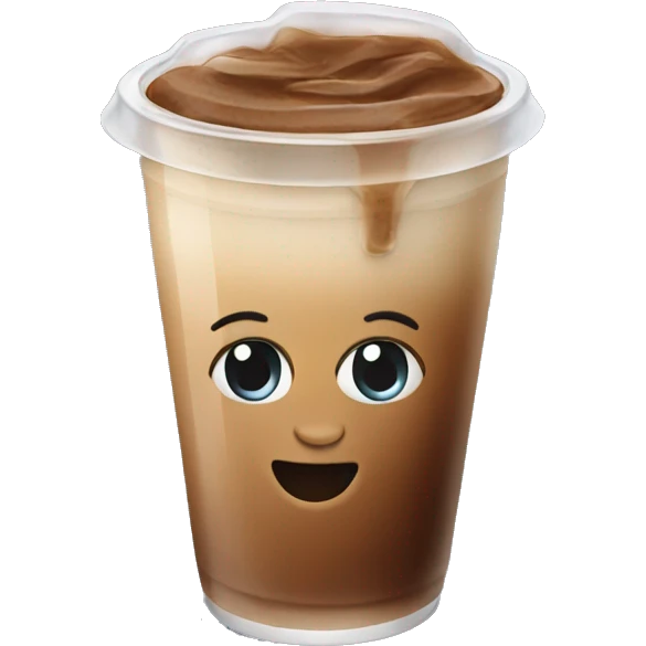 Ice coffee  emoji