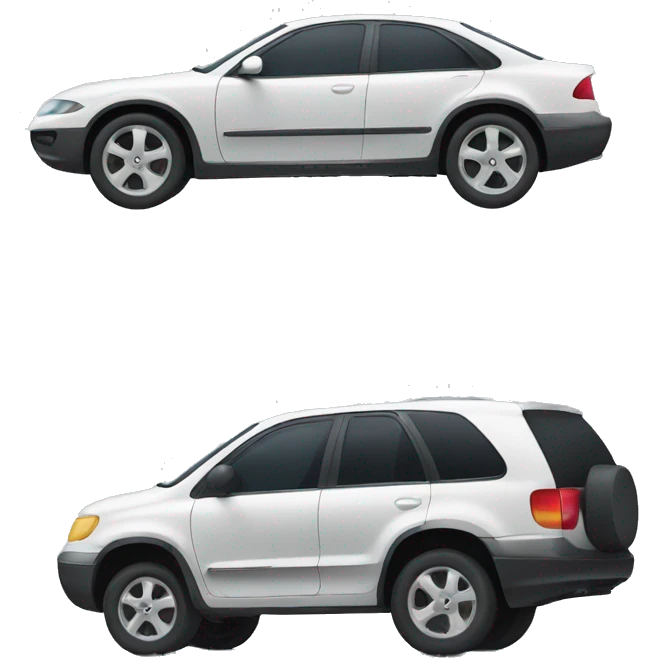 car from the side symbol emoji