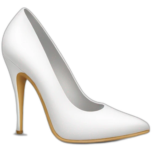 White high heel emoji