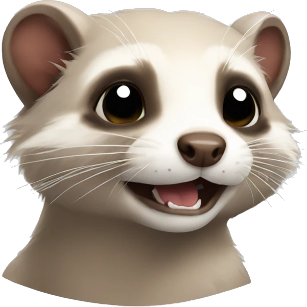 Furet qui vole emoji