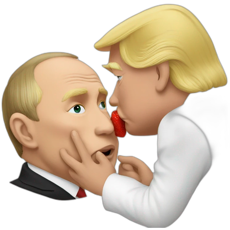 putin-kissing-trump emoji