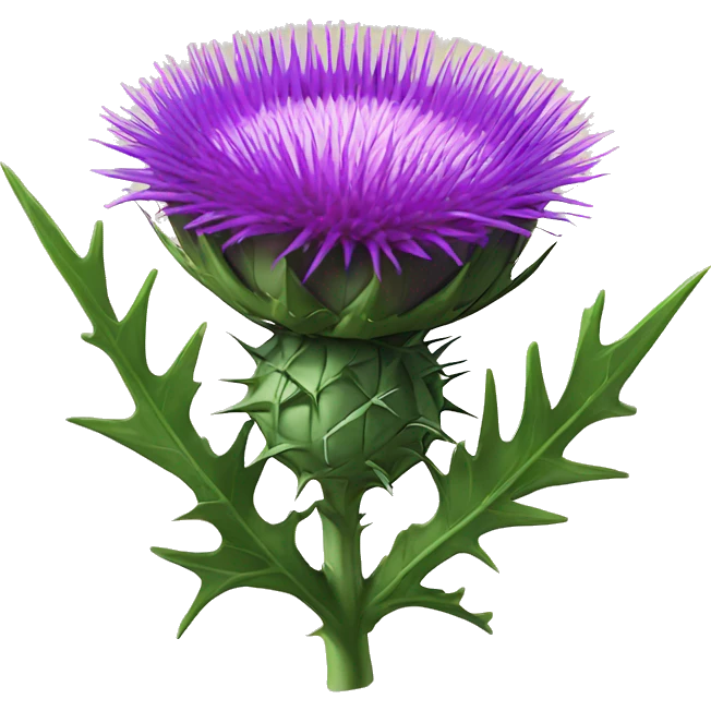 milk thistle emoji