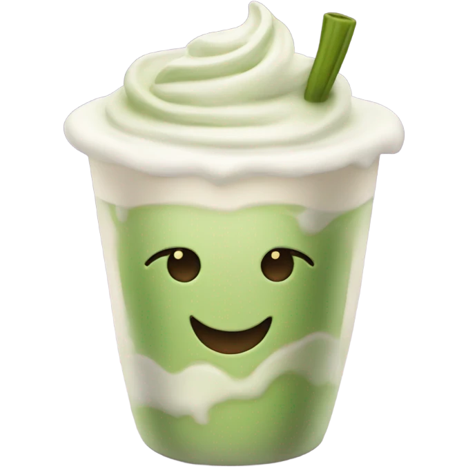 Matcha latte  emoji