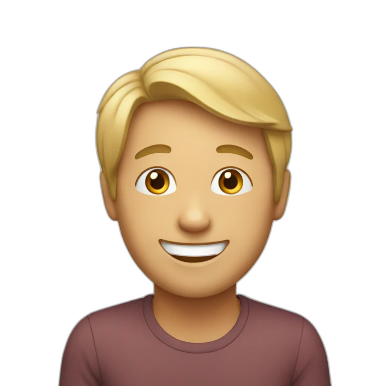 Happy person emoji
